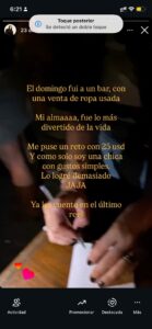 Ejemplos de historias de Instagram