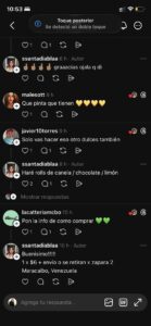 Threads sobre venta de rolls de canela
